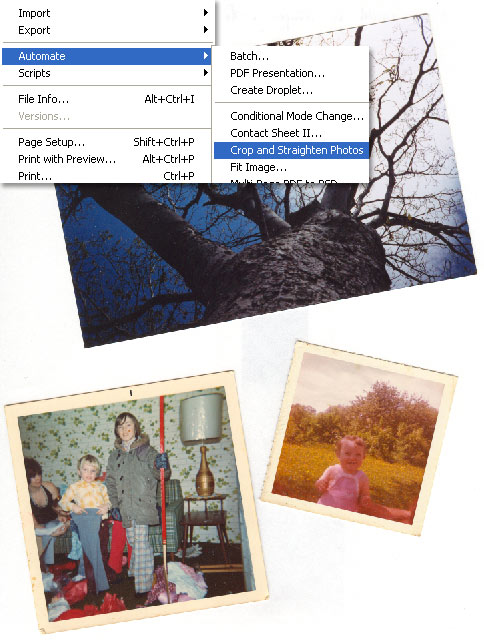 Automate Crop & Straighten from Scans