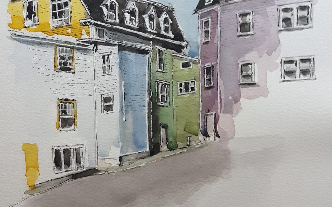 View from Duckworth Street, St. John’s NL